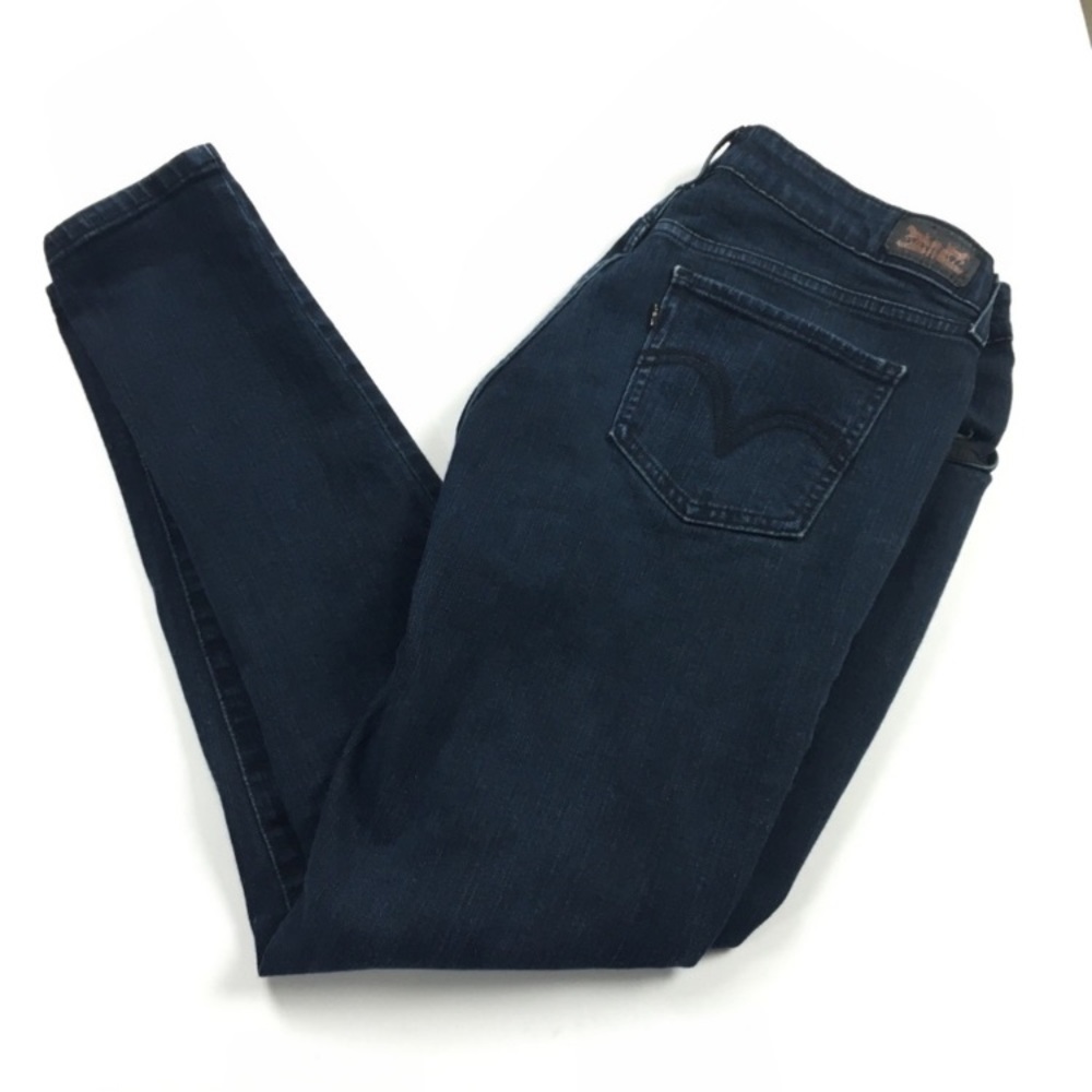 Levi’s Legging Skinny Mid Rise Dark Wash Ankle Jeans Denim Women’s Sz 32
